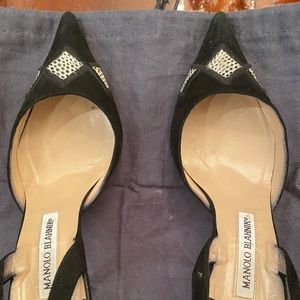 Manolo Blahnik Slingback Shoes